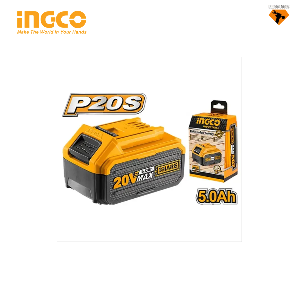 BATTERIE 20V 5.0AH INGCO FBLI20031