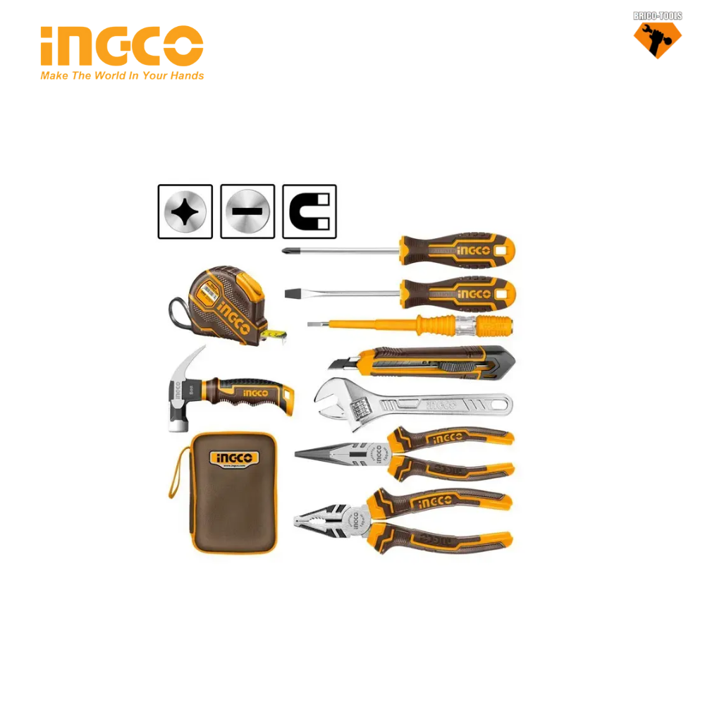 ENSEMBLE D'OUTILS 9PCS INGCO HKTH20809