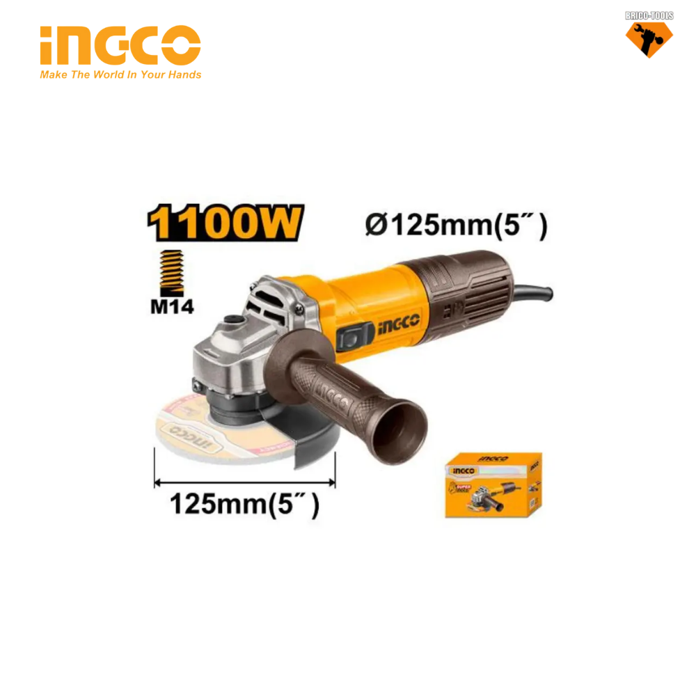MEULE A DISQUE 1100W INGCO AG110028