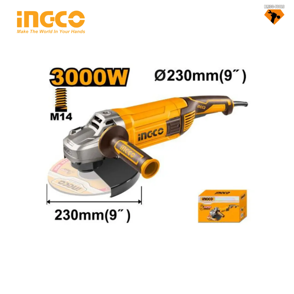 MEULE A DISQUE INGCO 3000W AG30008