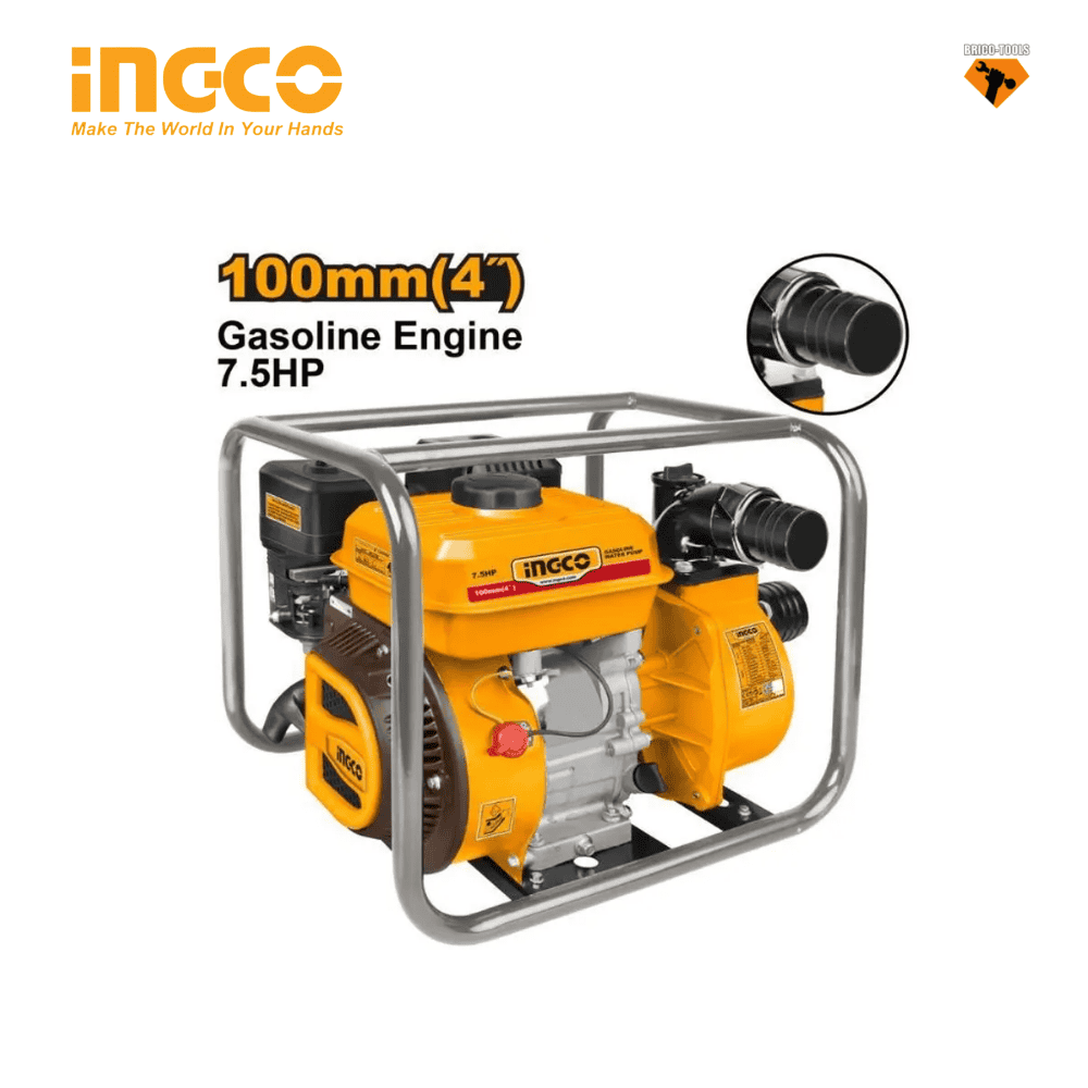 POMPE À EAU À ESSENCE 7.5 HP INGCO GWP412