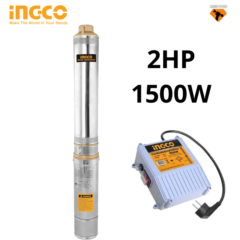 POMPE IMMERGEE 2HP 1500W INGCO DWP1500621