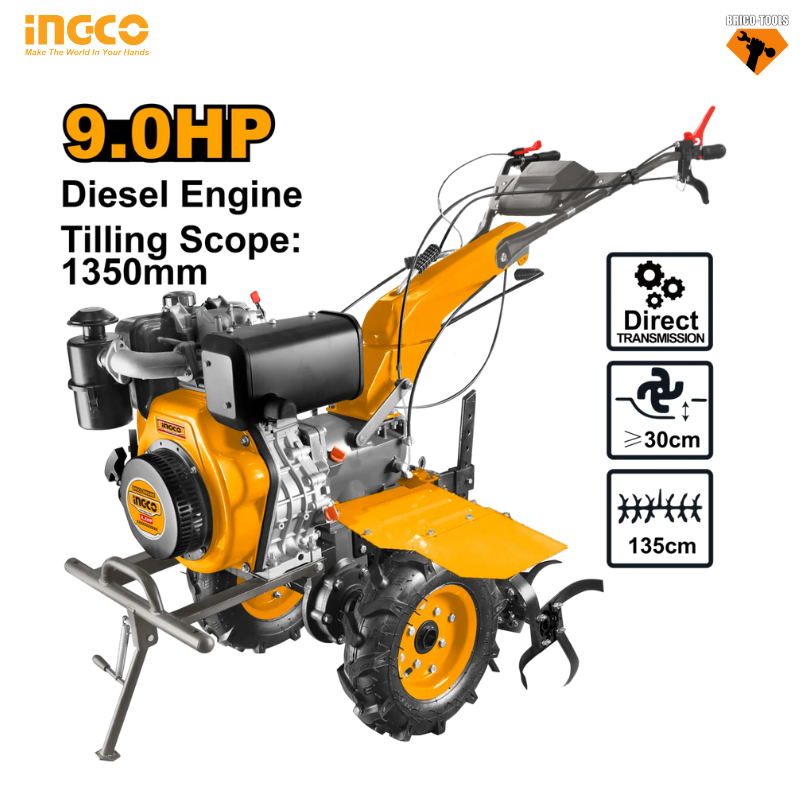 DIESEL TILLER  9HP DC13501