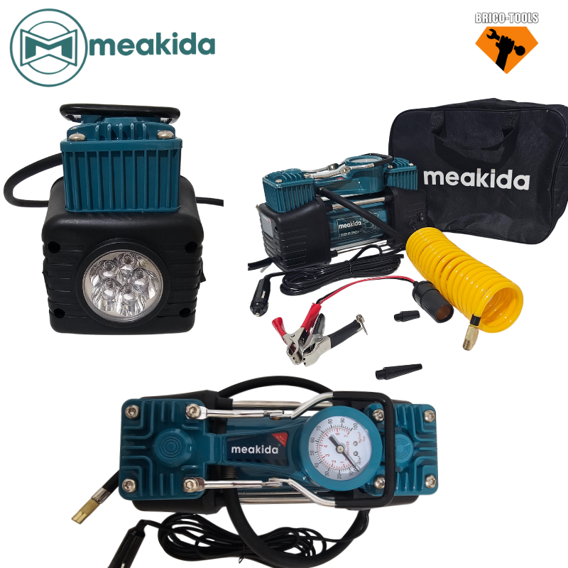 COMPRESSEUR D'AIR 12V MEAKIDA