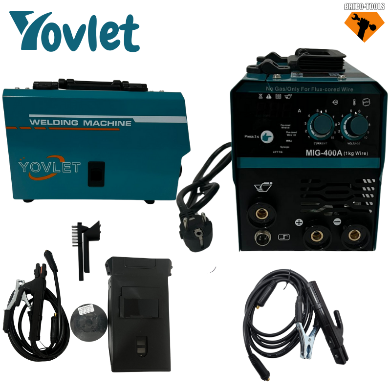 POSTE À SOUDURE YOVLET 400A 2 EN 1 MMA/MIG MMT11-4