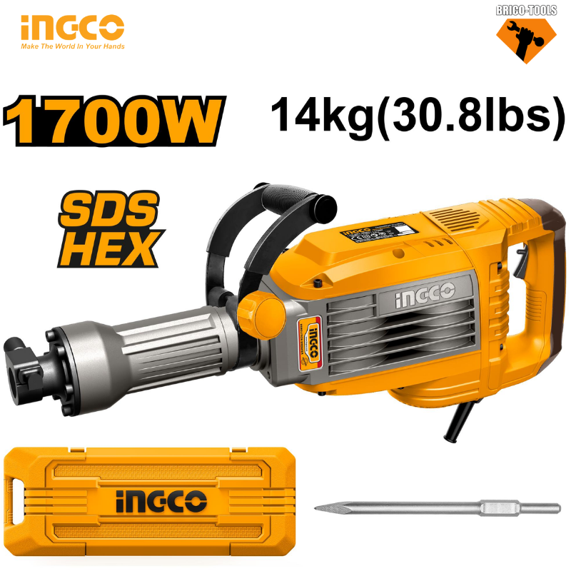 MARTAUX INGCO 14 KG PDB170068