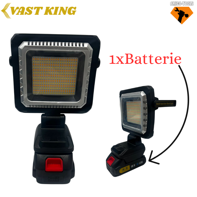 MINI PROJECTEUR AVEC UNE BATTERIE VAST KING MMT8-5