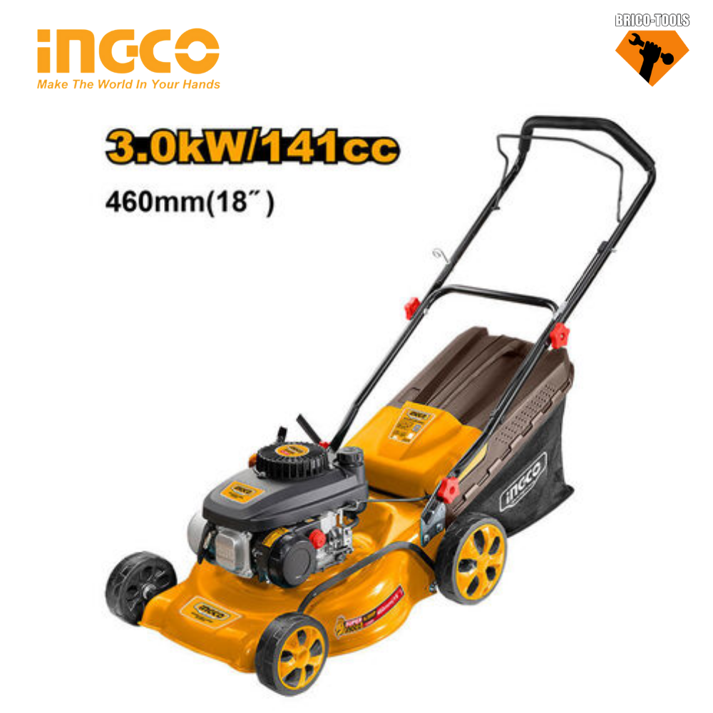 TONDEUSE À GAZON À ESSENCE INGCO GLM141181