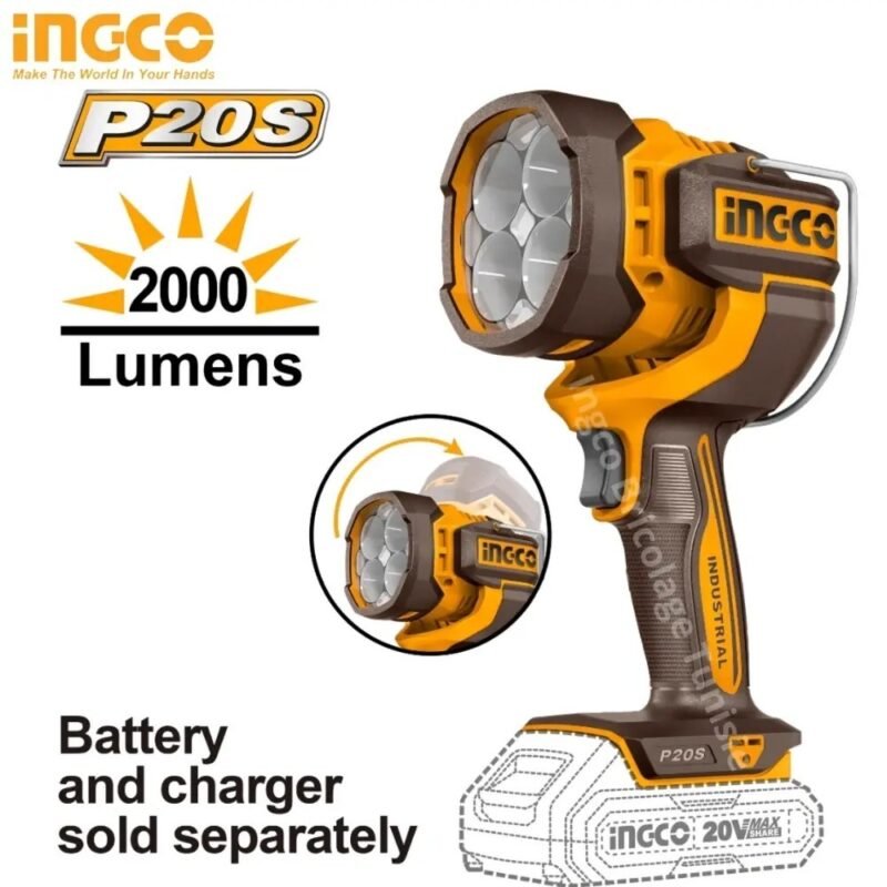 LAMPE DE TRAVAIL SANS FIL CWLI2088