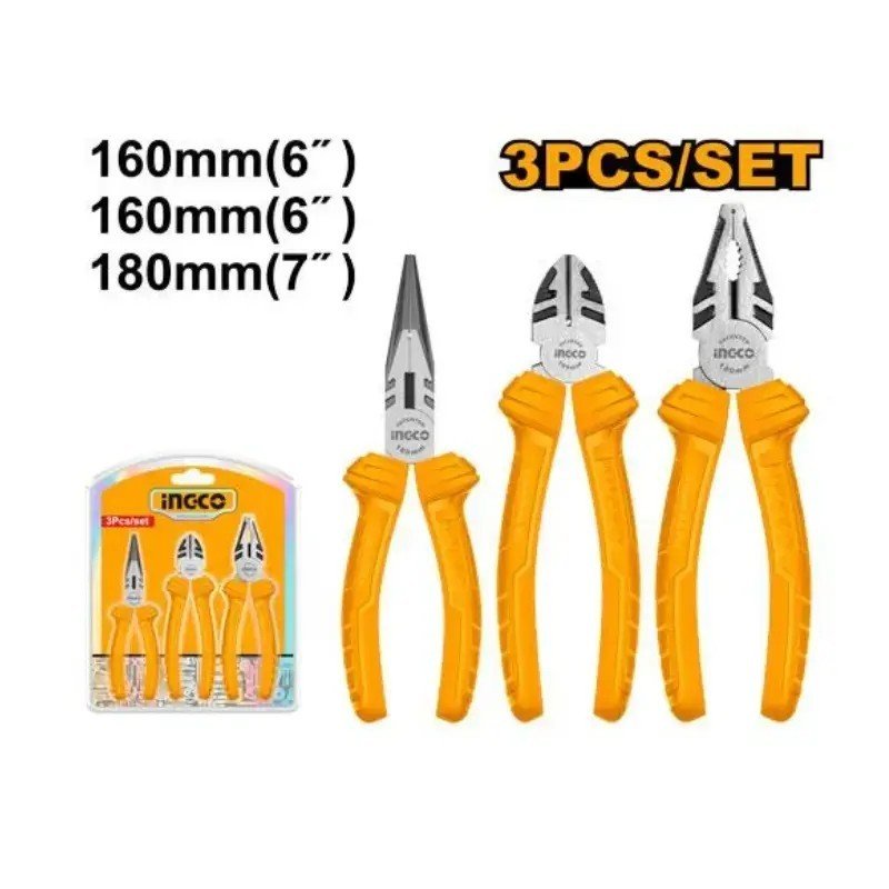 ENSEMBLE DE 3 PINCES INGCO HKPS08311
