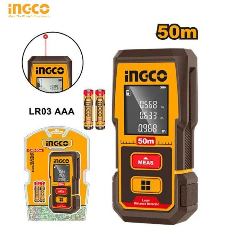 TELEMETRE LASER 55M INGCO HLDD05086