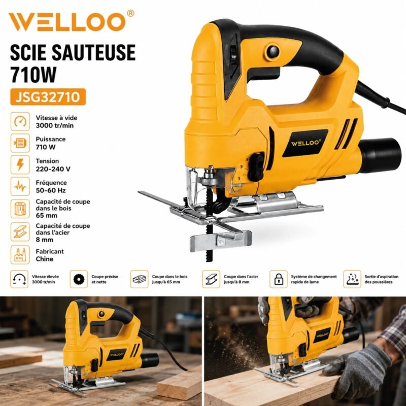 SCIE SAUTEUSE 710W WELLO