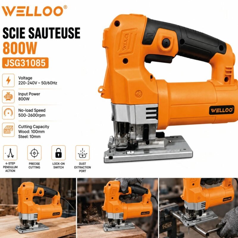 SCIE SAUTEUSE 800W WELLO
