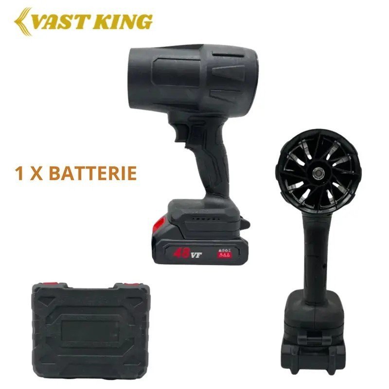 PISTOLET À AIR ÉLECTRIQUE MULTIFONCTIONNEL TURBO 48V AVEC 1 BATTERIE