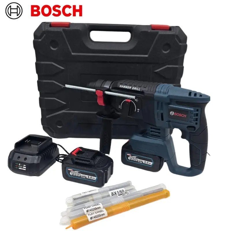 MARTEAUX PERFORATEUR SANS FIL 2 BATTERIES 198V BOSCH