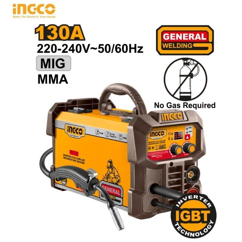 POSTE 130A INGCO 2 IN 1 MMA+MIG ING-FC13018