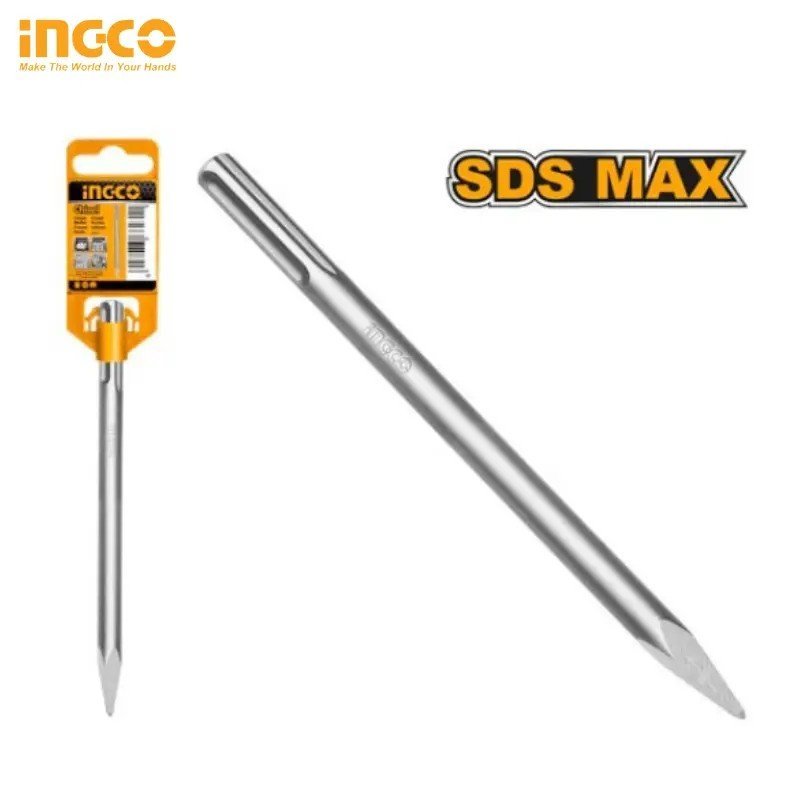 BURIN POINTU SDS-MAX 400MM INGCO DBC0214001